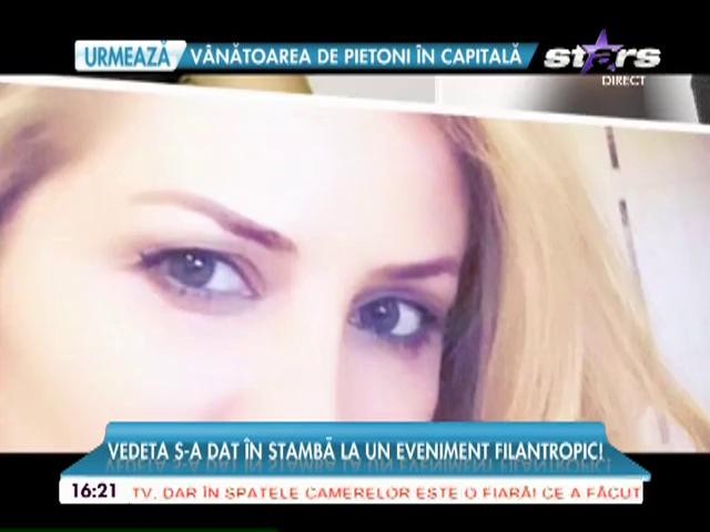 O blondă celebră s-a dat &icirc;n stambă și toți ochii au fost pe ea