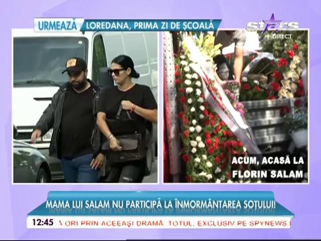 Florin Salam &icirc;și conduce tatăl pe drumul fără &icirc;ntoarcere