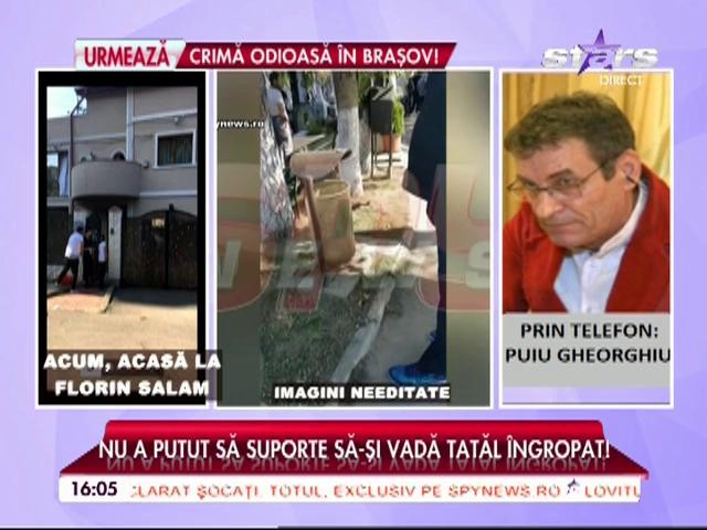Florin Salam nu a putut participa la &icirc;nmorm&acirc;ntarea tatălui său