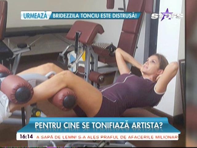 Cristina Spătar s-a apucat de treabă! Pentru cine se tonifiază artista