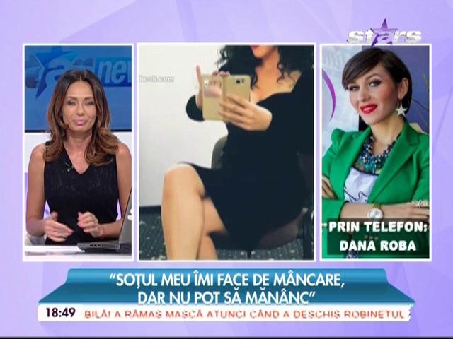 Dana Roba, probleme cu sarcina