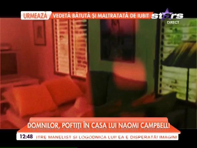 Casa fabuloasă a lui Naomi Campbell! Te atrage ca un magnet