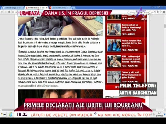 Scene șocante &icirc;n fața tuturor! Cristian Boureanu și-a bătut fiica și a fost nevoie de intervenția Poliției