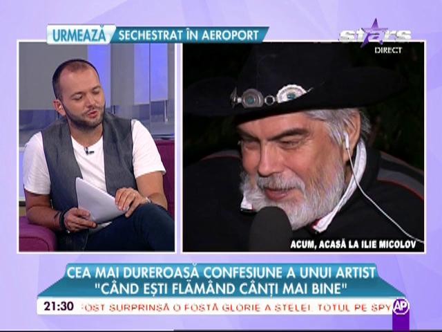Ilie Micolov trebuie să se mute &icirc;ntr-un sanatoriu! Problemele nu &icirc;i dau pace: "C&acirc;nţi mai bine c&acirc;nd eşti flăm&acirc;nd"