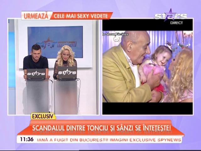 Scandalul dintre Sanziana și Tonciu se &icirc;ntețește: &rdquo;Eu nu am acuzat-o pe ea&rdquo;