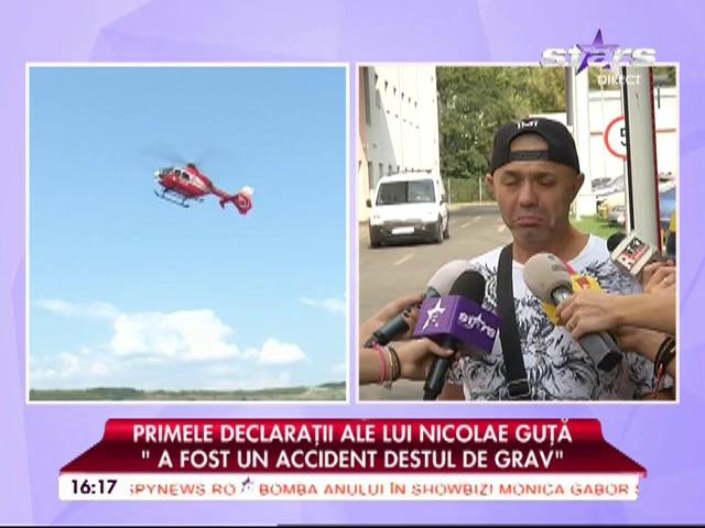 Primele declarații ale lui Nicolae Guță, după ce fiul său a fost implicat &icirc;ntr-un accident rutier