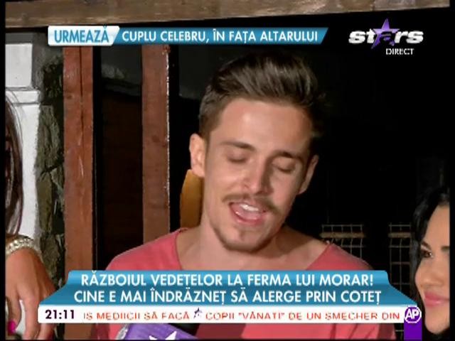 Războiul vedetelor la ferma lui Morar! Andrei Leonte, Deea, Costin Mărculescu, Ornela Pasăre provocaţi să alerge prin coteţ! Cine a c&acirc;ntat găinilor