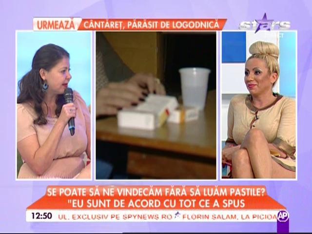 Olivia Steer nu e singura &icirc;mpotriva medicamentelor! O altă vedetă &icirc;ndrăgită de toată ţara mărturiseşte: "Sunt de acord cu tot ce spune ea!"