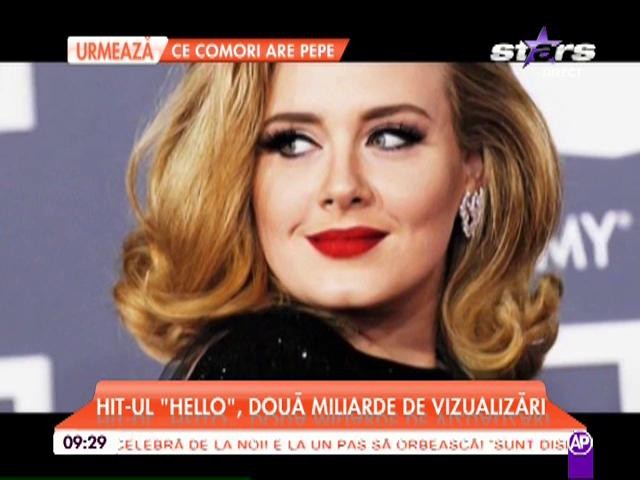 Adele a mai dobor&acirc;t un record! Artista a primit Discul de Diamant