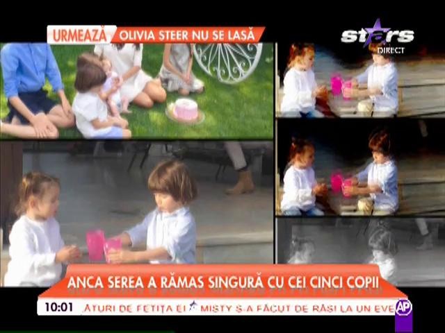 Anca Serea a rămas singură cu cei 5 copii! "La noi nu funcţionează cu pedepse, ci cu..."