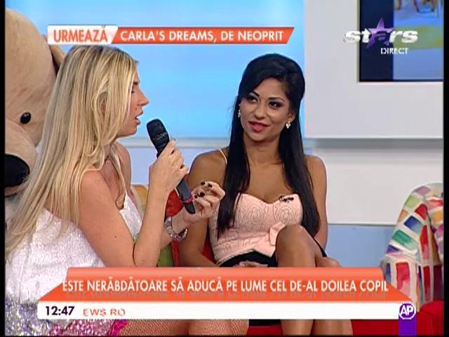 Andreea Bănică mai are un pic şi naşte, dar nu a ales numele copilului, iar &icirc;n familia sa e RĂZBOI: "Eu şi Lucian ne ciondănim"
