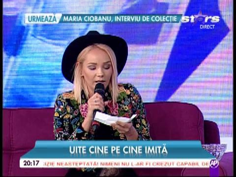 Provocare acceptată! Soţia lui Marcel Toader c&acirc;ntă B.U.G. Mafia &icirc;n direct