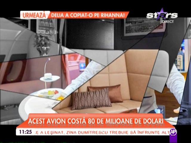 Este cel mai scump avion din lume! Costă aproximativ 80 de milioane de dolari!