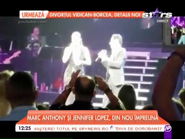 Jennifer Lopez şi Marc Anthony sunt din nou &icirc;mpreună?