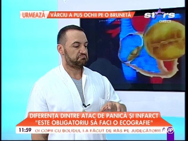 Cum facem diferenţa &icirc;ntre atac de panică şi infarct?