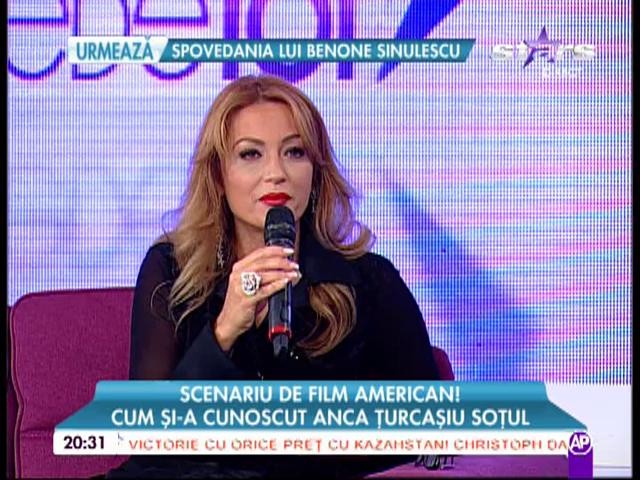 VIDEO / Scenariu de film! Cum şi-a cunoscut Anca Ţurcaşiu soţul: "Şi eu am crezut că e marinar, dar e doctor!"