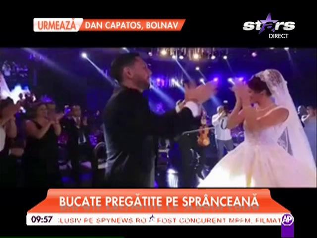 Nunta care intră &icirc;n Cartea Recordurilor! Aranjamente florale uriaşe şi bucate care mai de care mai impresionante