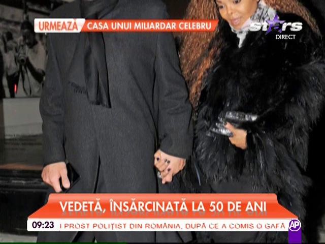 Janet Jackson va deveni mama pentru prima dată, la 50 de ani