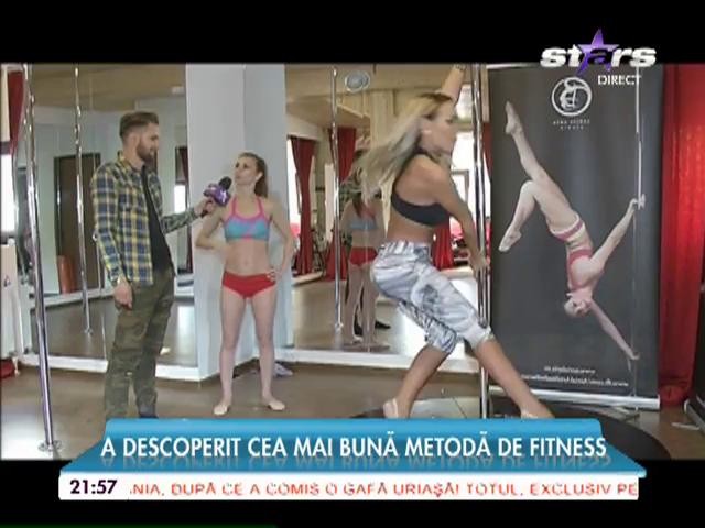 Raluca Podea, exerciţii la bară!
