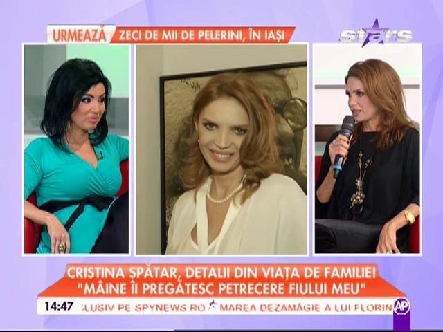 Ce a răspuns Cristina Spătar la întrebarea "Îţi mai iubeşti fostul soţ?"