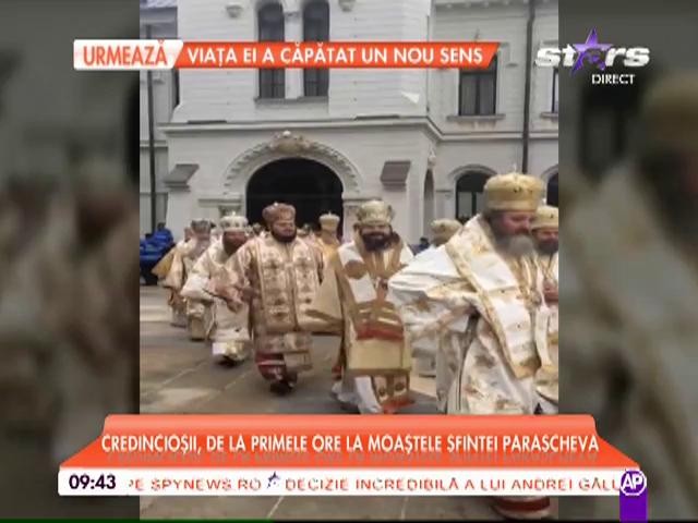Creştinii ortodocşi o celebrează pe Sf&acirc;nta Parascheva