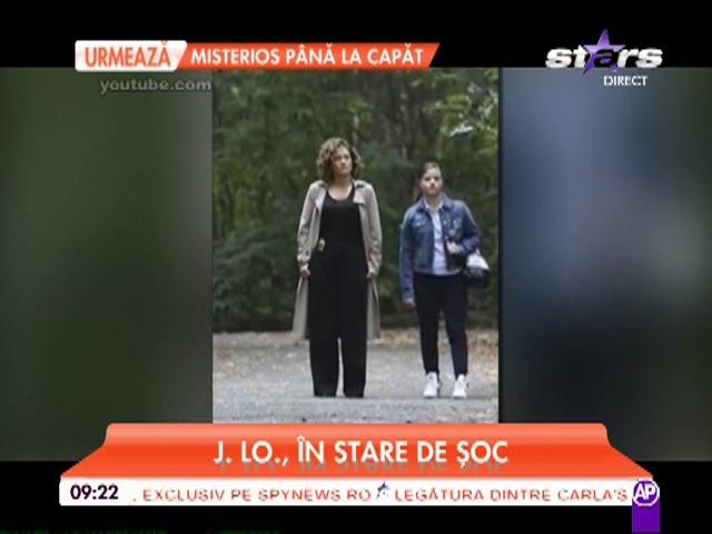 Jennifer Lopez e &icirc;n stare de şoc