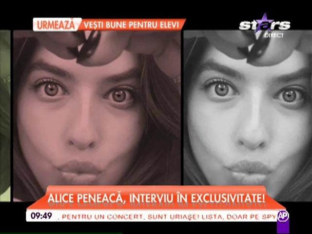 Alice Peneacă, pregătită să devină mămică