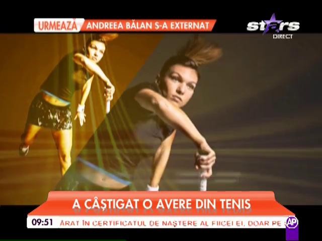 Simona Halep a c&acirc;știgat peste 3,3 milioane de dolari, doar &icirc;n 2016