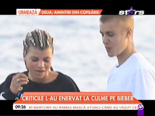 VIDEO / Chiar dacă nu mai sunt &icirc;mpreună, Justin Bieber şi Selena &icirc;ncă e mai "&icirc;nţeapă"! De la ce s-au mai luat acum cei doi foşti iubiţi