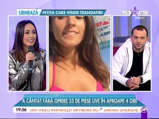 Povestea de viaţă a noii asistente de la "Acces Direct"! Andra Gogan a c&acirc;ntat fără oprire 55 de piese live &icirc;n aproape patru ore!