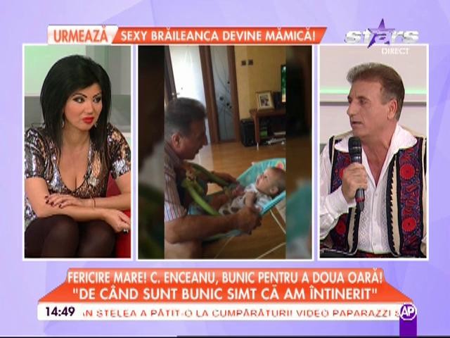 Constantin Enceanu, in culmea fericirii! A devenit bunic pentru a doua oară!