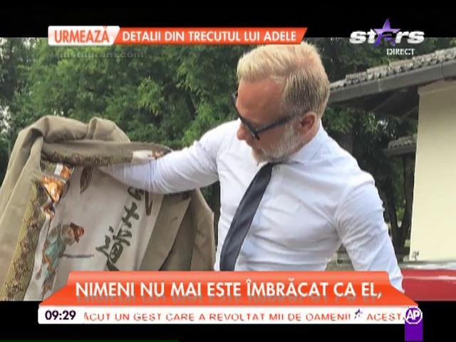 Excentricul milionar Gianluca Vacchi dă mii de euro pe pijamale