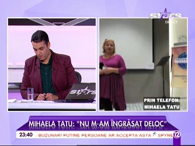 Mihaela Tatu a pierdut lupta cu kilogramele