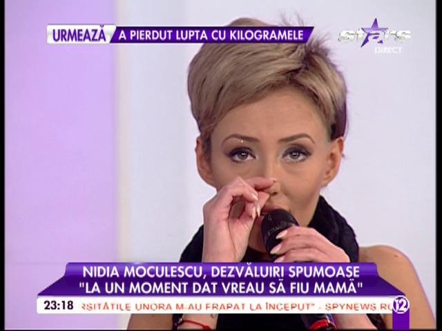 VIDEO / Nidia Moculescu vorbeşte deschis despre trecutul său "Am încercat drogurile"