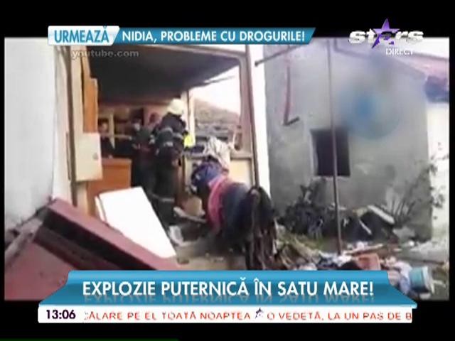 Explozie puternică &icirc;n Satu Mare! O bătr&acirc;nă a ajuns la spital!