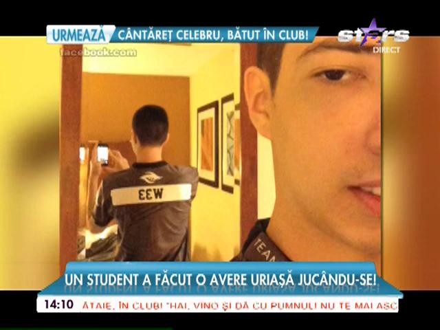 Un student rom&acirc;n a făcut o avere juc&acirc;ndu-se!
