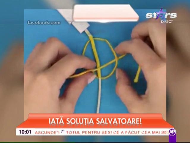 Probleme cu cablul &icirc;ncărcătorului de telefon? Se rupe des şi trebuie să cumpăraţi altul? Iată soluţia salvatoare!