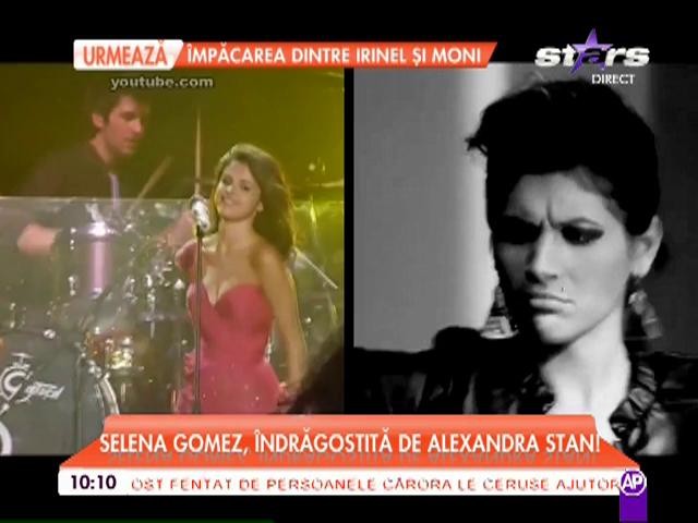 Selena Gomez c&acirc;ntă melodiile Alexandrei Stan