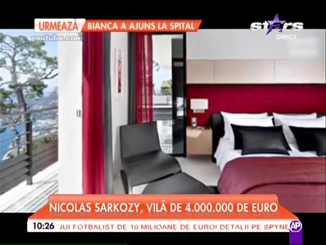 Casa de vacanţă a lui Nicolas Sarkozy &icirc;ntrece orice imaginaţie