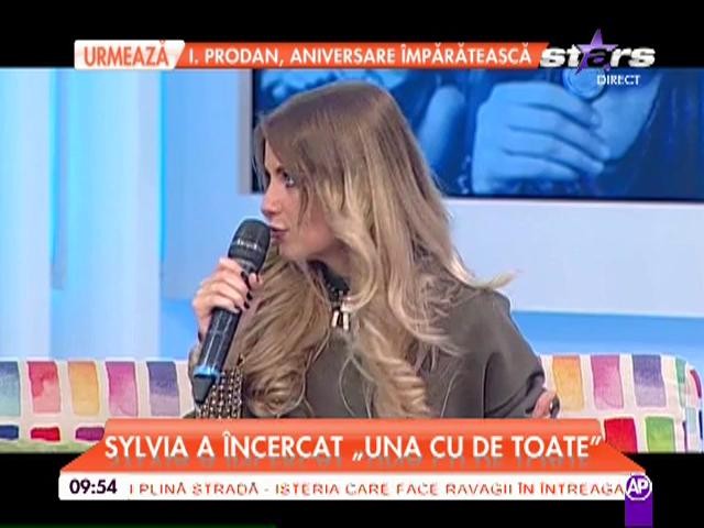 Silueta perfectă se ţine cu... shaorma! Sylvia a &icirc;ncercat "una cu de toate"