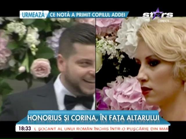 Silviu Prigoană este astăzi socru mare. Fiul lui cel mare, Honorius, s-a cununat religios cu Corina. Mireasa a &icirc;mbrăcat o rochie care costă c&acirc;t o garsonieră