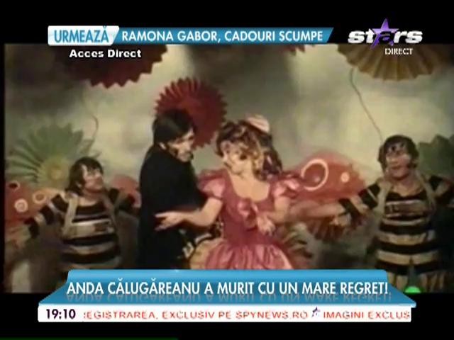 &Icirc;n urmă cu 70 de ani venea pe lume marea artistă Anda Călugăreanu