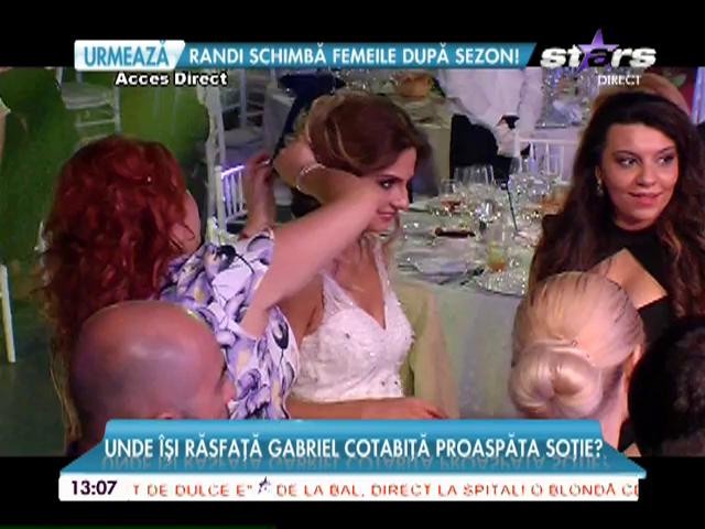 Gabriel Cotabiţă şi frumoasa lui soţie au plecat &icirc;n luna de miere!