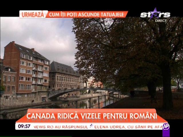 Canada ridică vizele pentru rom&acirc;ni!