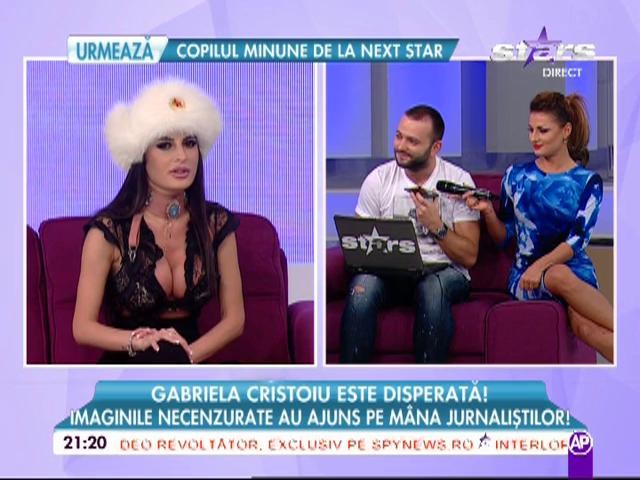 Prima apariţie publică a Gabrielei Cristoiu, după ce a apărut &icirc;n presă clipul &icirc;n care e &icirc;n ipostaze fierbinţi alături de Briana