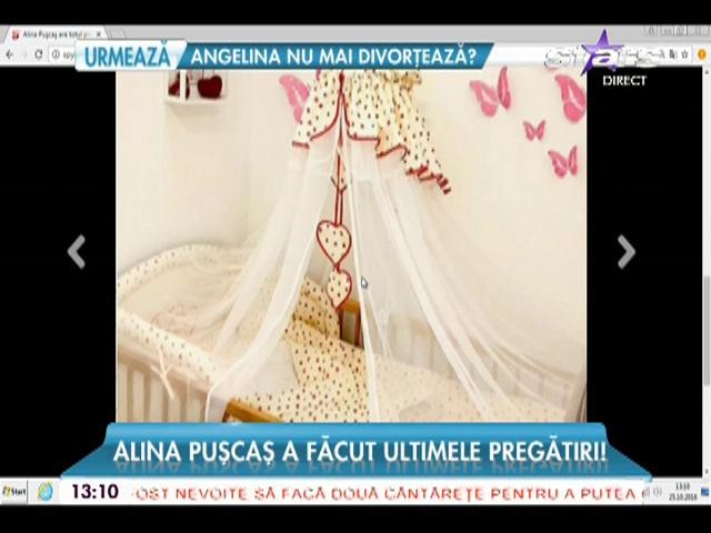 Alina Puşcas, ultimele pregătiri &icirc;nainte de naştere