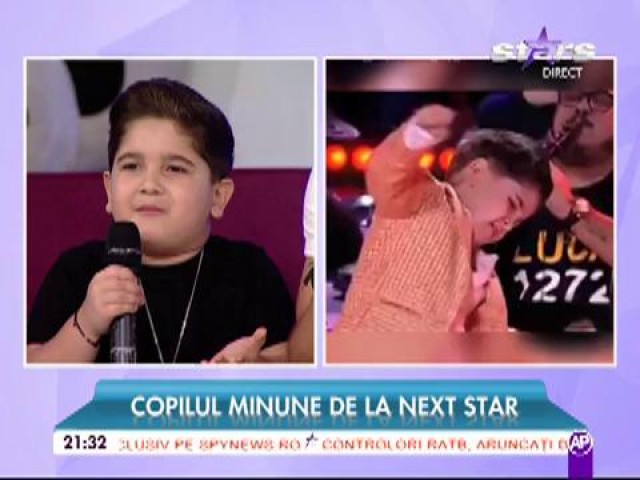 VIDEO! ”Nebunia lui Luca”: Copilul minune de la Next Star face, din nou, show ”pe sistem”!
