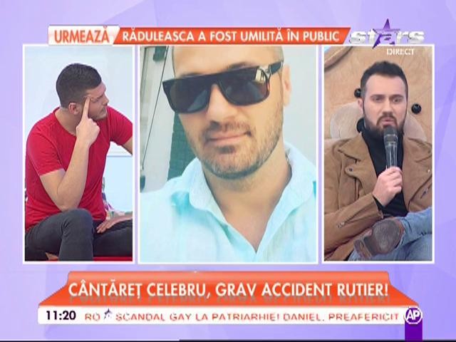 Un c&acirc;ntăreţ celebru a avut parte de un grav accident rutier! A fost aproape de moarte de două ori!