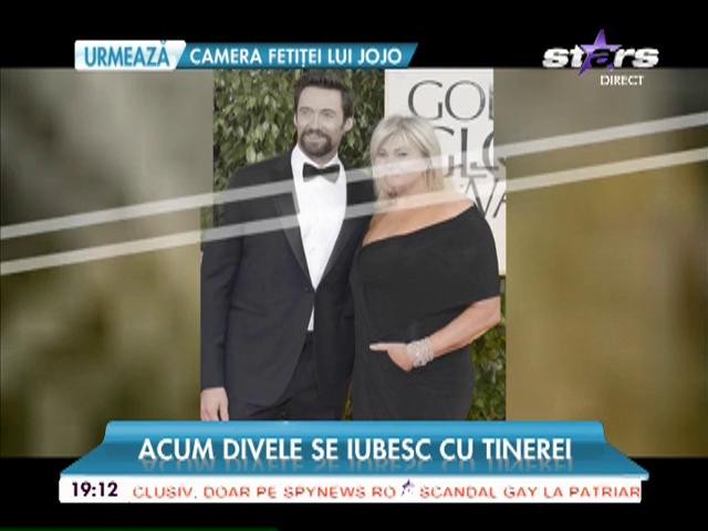 Bărbații cu iubite tinere nu mai sunt la modă. Acum divele se iubesc cu tinerei!