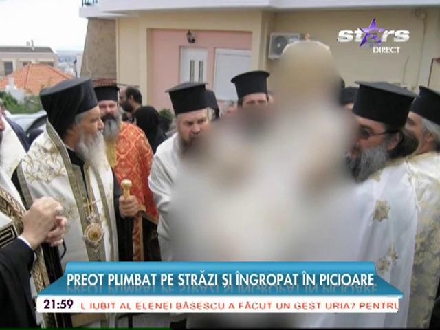 Preot mort plimbat pe străzi și &icirc;nmorm&acirc;ntat &icirc;n picioare!